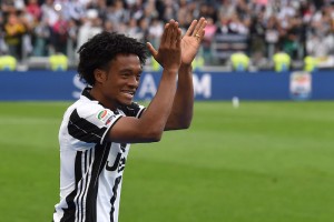 during the Serie A match between Juventus FC and UC Sampdoria at Juventus Arena on May 14, 2016 in Turin, Italy.