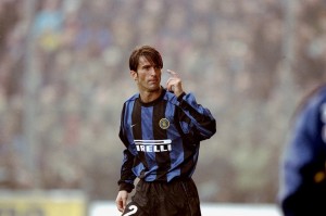 02 Feb 2000: Christian Panucci of Inter Milan during the Italian Serie A match against Parma played at Stadio Tardini in Parma, Italy. The game finished in a 1-1 draw. Mandatory Credit: Claudio Villa /Allsport