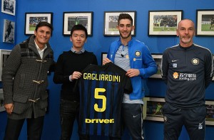 Zanetti - Steven Zhang - Gagliardini - Pioli