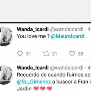 wanda nara caras