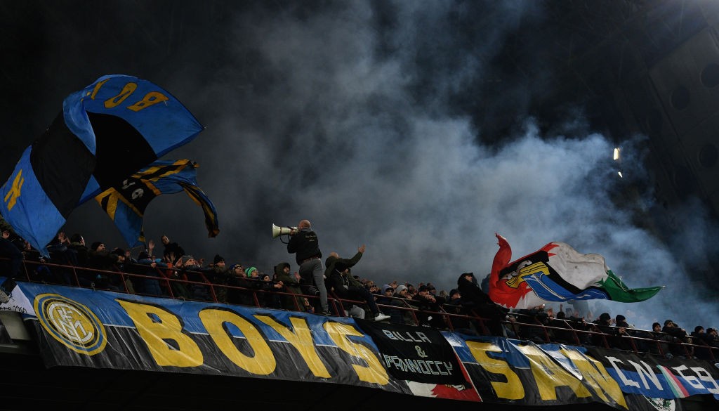 Tifosi Inter Curva Nord San Siro