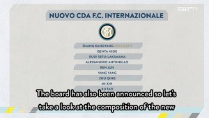 Nuovo CdA Inter