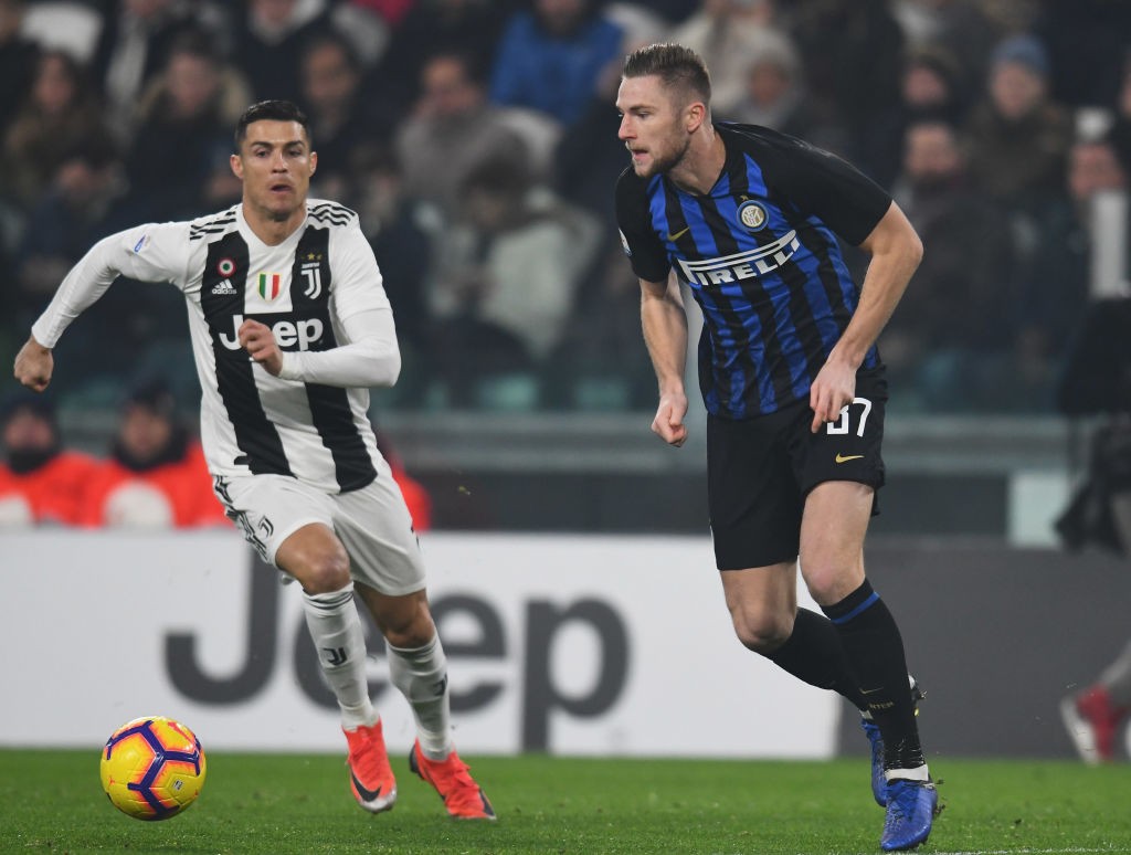 Skriniar Ronaldo Juventus Inter