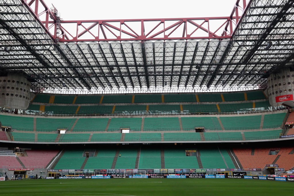 Inter Sassuolo San Siro curva nord stadio