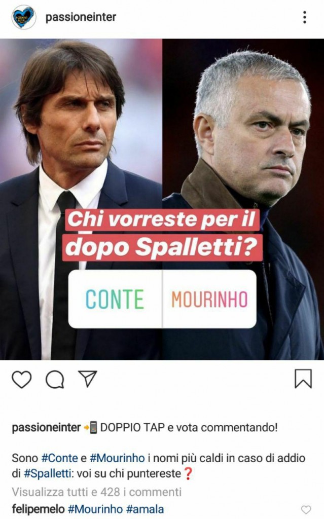 felipe melo instagram mourinho