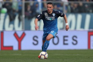 EMPOLI, ITALY - MARCH 17: Ismael Bennacer of Empoli FC in action during the Serie A match between Empoli and Frosinone Calcio at Stadio Carlo Castellani on March 17, 2019 in Empoli, Italy. (Photo by Gabriele Maltinti/Getty Images)