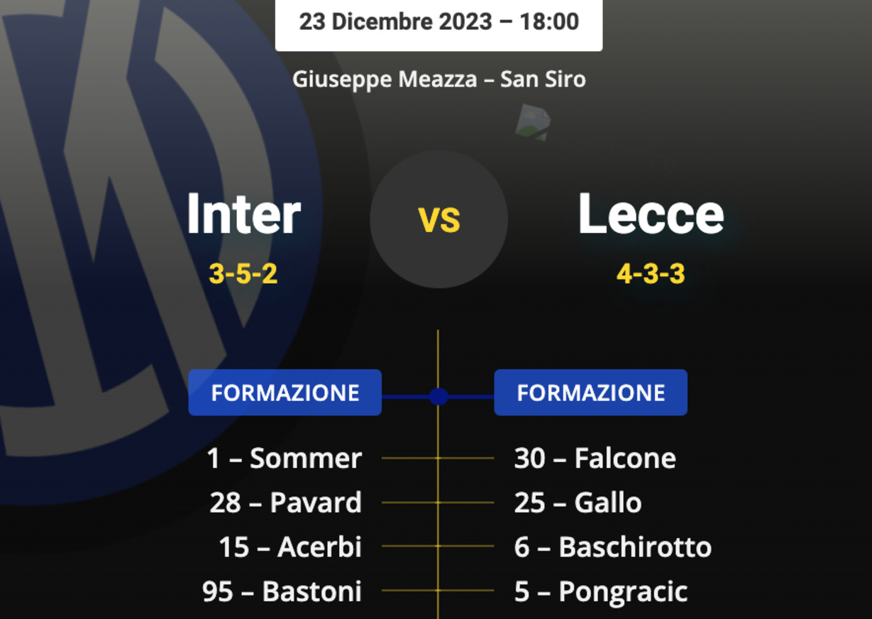 Lecce-Bologna: probabili formazioni, statistiche e dove vederla in